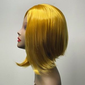 Synthetic Bob Wig - Gold